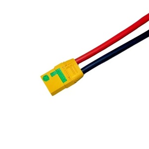 Amass XT90S-F Anti-Spark Connector 45A 6/8/10AWG 10/20/30/40/50/100CM XT90H-F XT90H-M Silicone Wire Custom RC <b>Drone</b> Battery Plug - Product Image 4