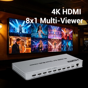 อุปกรณ์แสดงผลแบบหลายหน้าจอ Ultra HD 4K HDM Multiviewer 8x1 สำหรับห้องประชุม บาร์ ร้านอาหาร - Product Image 1