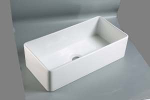<span class=keywords><strong>Lavello</strong></span> da <span class=keywords><strong>Cucina</strong></span> Moderno in Ceramica Bianca da 36 Pollici, Design Rettangolare con Frontale a Grembiule, Certificato CUPC - Product Image 5
