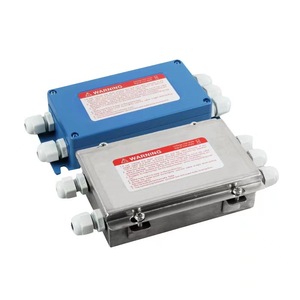 Caja de conexiones de plástico económica Veidt JBX-4 para básculas de plataforma, báscula de suelo de 4 pines, báscula de suelo JBX-4 de plástico económica - Product Image 1