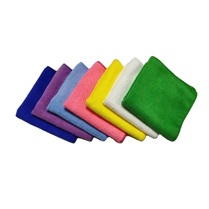 80% Polyester 20% Polyamide Schoonmaakdoek Polijsten Auto Microfiber Doek Auto Keuken Handdoeken Micro Fibre Handdoek Microfiber