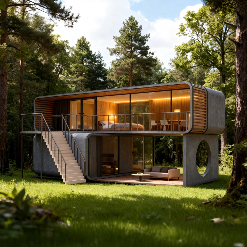 Container House Prefabricated Expandable Modular Steel