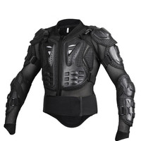 Özelleştirilebilir Fieste Motosiklet Yarışı Tam Vücut Zırhı Unisex Uzun Kollu PE Kabuklu File Kumaş Nefes Alabilen Alev Geciktirici Büyük Beden