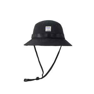 Oem personalizado campamento senderismo pescador sombrero protección UV al aire libre impermeable poliéster nailon Surf cubo Boonie sombrero con cuerda - Product Image 4
