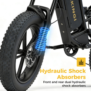 Bicicleta Eléctrica Híbrida con Llantas Gruesas, Fatbike, 60v, Doble Suspensión, 950w, Batería de 21ah, Mountain S6 Pro en Híbrido, Disponible - Product Image 6