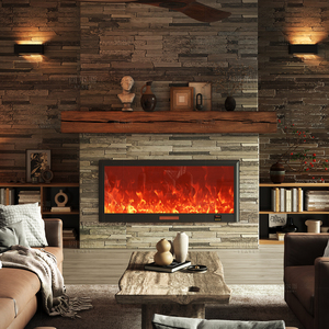 Chimeneas Eléctricas Decorativas de Pared, Chimeneas Modernas para Interiores, Estufa de Leña para Calefacción Interior - Product Image 5