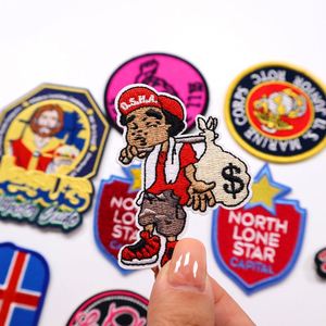 Embroidered Fabric Iron on Patch for Clothes, 3D Custom Embroidery Patches - Product Image 2