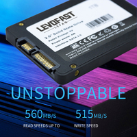 LEVOFAST Internal SATA 3.0 2.5" SSD 2TB untuk PC Desktop dengan Kecepatan Baca 540-550MB/s dan Kecepatan Tulis 500-520MB/s