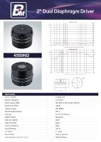 4599ND Yüksek Kaliteli 89mm VC 400W Ses Sıkıştırmalı Tweeter 2*16ohm Empedanslı Açık Hava Karaoke Sahnesi İçin