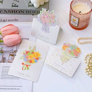 Cartes <span class=keywords><strong>de</strong></span> <span class=keywords><strong>remerciement</strong></span> 3D Pop-Up en forme <span class=keywords><strong>de</strong></span> bouquet floral avec enveloppes <span class=keywords><strong>pour</strong></span> mariage et fête prénuptiale - Product Image 5