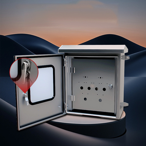 कस्टम आकार आउटडोर घरेलू स्टेनलेस स्टील वाटरप्रूफ बॉक्स विद्युत नियंत्रण वितरण बॉक्स - Product Image 3