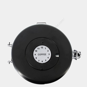 Conteneurs de stockage alimentaire en acier inoxydable 304 DD1280 en gros avec joint d'étanchéité anti-poussière pour café en grains et poudre - Product Image 3