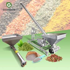 Transportador de Tornillo Circular para Material Granular, Alimentador Automático Inclinado de Acero Inoxidable para Polvo - Product Image 1