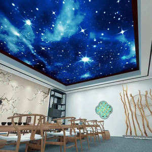 Dalles de Plafond Dynamique Galaxy Couleur RVB Cyclisme <span class=keywords><strong>Musique</strong></span> Sync Mode Divertissement Salon Salle Karaoké <span class=keywords><strong>Ambiance</strong></span> Fête - Product Image 2