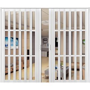 <span class=keywords><strong>Porte</strong></span> <span class=keywords><strong>pliante</strong></span> coulissante moderne en <span class=keywords><strong>PVC</strong></span>, design étanche pour les applications extérieures et intérieures - Product Image 4