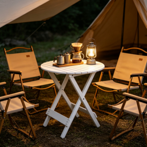 <span class=keywords><strong>Mesa</strong></span> Lateral <span class=keywords><strong>Plegable</strong></span> de Madera de Abeto para Exteriores, Moderna, Fácil de Montar, Escritorio Portátil para Jardín, Barbacoa, <span class=keywords><strong>Terraza</strong></span> y Actividades de Relajación - Product Image 3