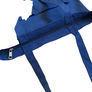 Sac fourre-tout en toile de coton multi-poches, durable et réutilisable, sac à bandoulière pour l'école, le travail, les courses quotidiennes, les trajets domicile-travail, OEM ODM personnalisé - Product Image 2