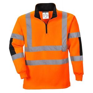 PORTWEST - B308ORRXXXL Maillot Xenon Rugby orange-EAN 5036108250134 HI-VIS WORKWEAR - Product Image 1