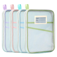 Bolsa de Archivo Tipo L para Clasificación de Materias, para Almacenamiento de Exámenes de Estudiantes de Primaria, Clasificación por Submaterias