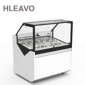 Helado <span class=keywords><strong>congelador</strong></span> exhibición helado escaparate de tienda de postre - Product Image 5