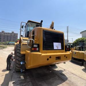 Used CAT966H 2022 Wheel Loader Cummins Engine 9 Ton Rated <b>Load</b> 75 KW Power Yellow Heavy Duty Construction Equipment - Product Image 2