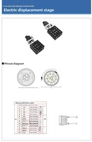 Plataforma Motorizada de Precisión LA6 |   Repetibilidad de 0.1um |   Precisión de Posicionamiento de 15um |   Eje X Z XY |   PCB Óptico Semiconductor OEM