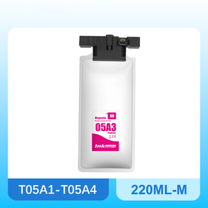 Sac d'encre pigmentée premium OCB T05A T05A1-T05A4 avec puce pour imprimante Epson Workforce 878 Pro WF-C879R C878R C879R C878RTC C879RTC - Product Image 2