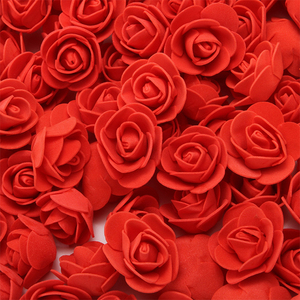 Flor de Espuma Rosa de 3.5cm, Flores Decorativas, Cabeza de Rosa de Espuma, Material Floral para Osos de Peluche, Precio de Fábrica Ammy, Gran Venta - Product Image 3