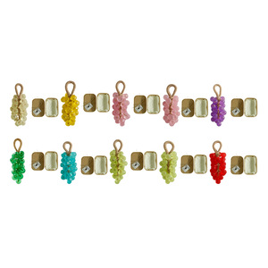 OEM Traubenförmige <span class=keywords><strong>Seife</strong></span> Handgemachte DIY Transparente Cluster-Geschenkbox Sanfte Reinigung Handpflege Edelstein-Trauben Kräuter-Fruchtseife - Product Image 6