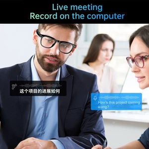 Óculos de Câmera CY01 de Alta Qualidade Unissex Óculos Inteligentes com IA Tradutor de Vídeo Câmera Óculos Sem Fio para iPhone Android Gafas - Product Image 4