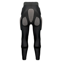 Pantalon de ski rembourré en Kevlar XRD avec protection antichoc pour le coccyx, les hanches et les genoux, couche de compression pour snowboard et motocross