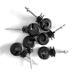 Aislador de Anillo de Plástico Enroscable para Poste de Madera de Cerca Eléctrica - Product Image 2