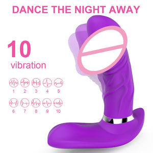 الجملة سراويل تهتز النساء الجنس ألعاب جنسية قوية الاهتزاز Insertable G-بقعة عن لبس هزاز - Product Image 2