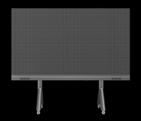 Écran d'affichage de conférence tout-en-un GQY P1.86 LED pour salles de réunion, mur vidéo interactif intelligent pour les présentations d'entreprise