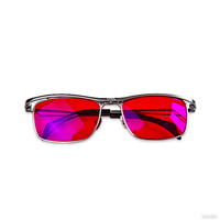 Nouveau style lunettes de soleil à monture carrée à la mode lunettes réversibles rétro haute or métal UV400 acrylique pour fashionista