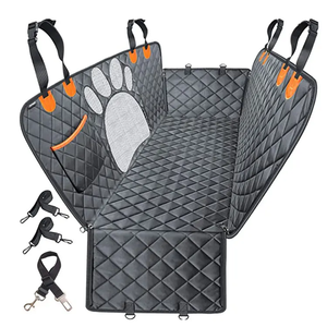 Tapis et coussin universels pour animaux de compagnie en promotion – Housses de siège de <span class=keywords><strong>voiture</strong></span> imperméables pour chiens avec dossier en maille – <span class=keywords><strong>Protection</strong></span> de voyage douce et élégante pour voitures - Product Image 1