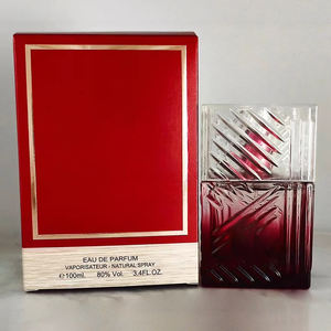 Parfum pour homme 100 ml, senteur boisée rouge, Moyen-Orient, Dubaï, arabe, longue tenue, eau de parfum - Product Image 2