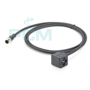IP67 Cáp cảm biến M12 công nghiệp cắm để <span class=keywords><strong>DIN</strong></span> <span class=keywords><strong>43650</strong></span> hình thức A/B thủy lực solenoid valve nối msud Jumper Cáp với van cắm - Product Image 6
