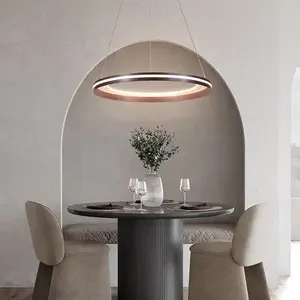 Semplice lampada rotonda a led per sala da pranzo a soffitto nordico lampadario per soggiorno camera da letto lampadario da soffitto