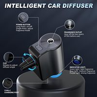 Diffuseur de parfum pour voiture USB Best Seller, diffuseur de parfum pour voiture, machines à parfum pour voiture de qualité supérieure