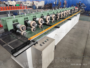 Door Frame Guide Rail C Channel U Profile Making Machine Framing Machine <b>Shutter</b> Door Guide Rail Roll Forming Machine - Product Image 3