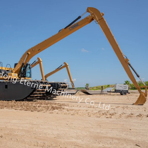 Escavatore Anfibio Personalizzato con Braccio Lungo per Dragaggio - Product Image 5