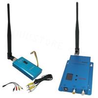 Kit de Recepción de Video de Largo Alcance de 1.5GHz y 1500mW, 3000m, 1.5g, Mini Inalámbrico para Cámara CCTV