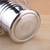 Ember Es Kepala Harimau Stainless Steel Non-Magnetik, Ember Sampanye KTV, Ember Anggur Merah, Ember Ludah, Ember Es