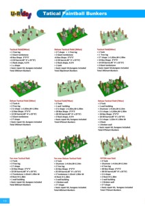 Campo de Búnkeres Inflables de <span class=keywords><strong>Paintball</strong></span> para Competición y Juegos de Tiro con Arco, Personalizable y al por Mayor para Equipo de <span class=keywords><strong>Paintball</strong></span> - Product Image 6