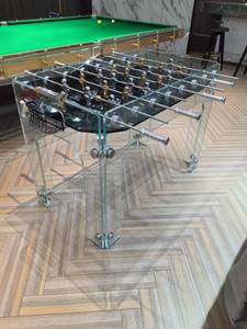 Mới Đến Sản Phẩm 2025 Kính Sang Trọng Bida Hồ Bơi Bida Bàn Có Sẵn Ngoài Trời Foosball Bảng Kính Snooker Bảng - Product Image 2