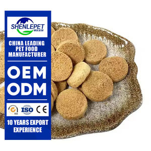 Carne de bacalao natural de primera calidad, pastel de carne de hueso crudo, bocadillo de alta proteína para mascotas, nutritivo y saludable para perros, alimentos liofilizados para mascotas - Product Image 1