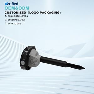 Repellente animale a energia solare impermeabile a LED stroboscopico animale deterrente - Product Image 2