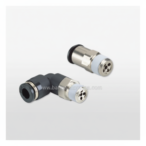 Válvula de control de flujo de orificio/preestablecido a prueba de manipulaciones PISCO serie JKL8 - Product Image 1