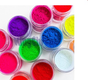 Poudre de pigment fluorescent néon KingChroma non toxique, à effet fluorescent intense, haute intensité de couleur, facile à mélanger - Product Image 3